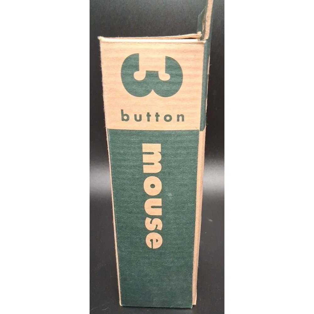 3 Button Mouse Windows and DOS Compatible NIB‎